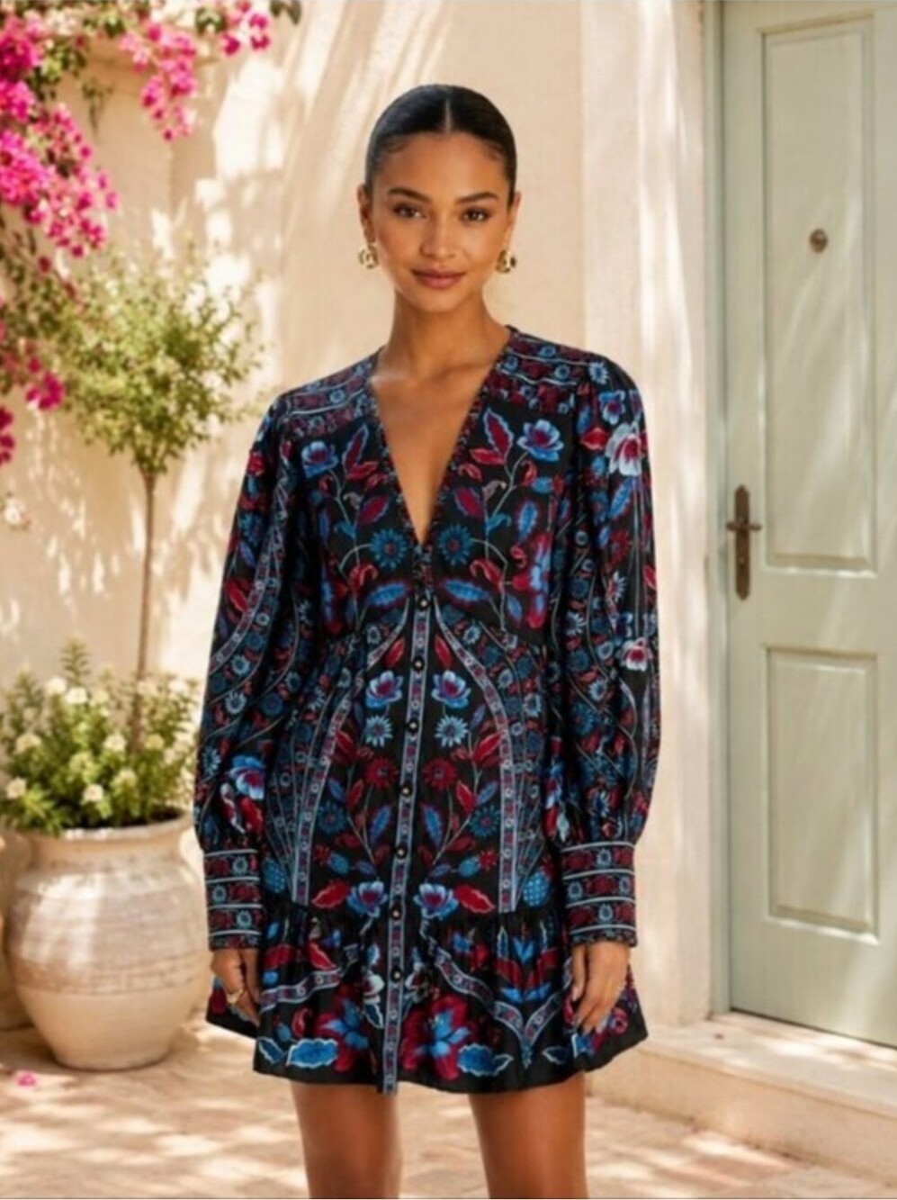Farm Rio Mini Dress - Picture 3 of 10